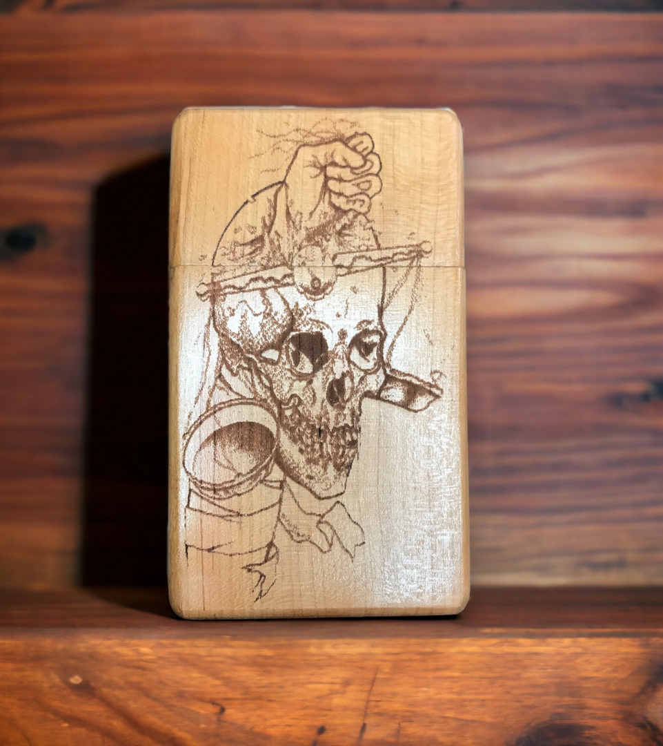 Image of a greenfoxx dugout Pushead Damaged Justice