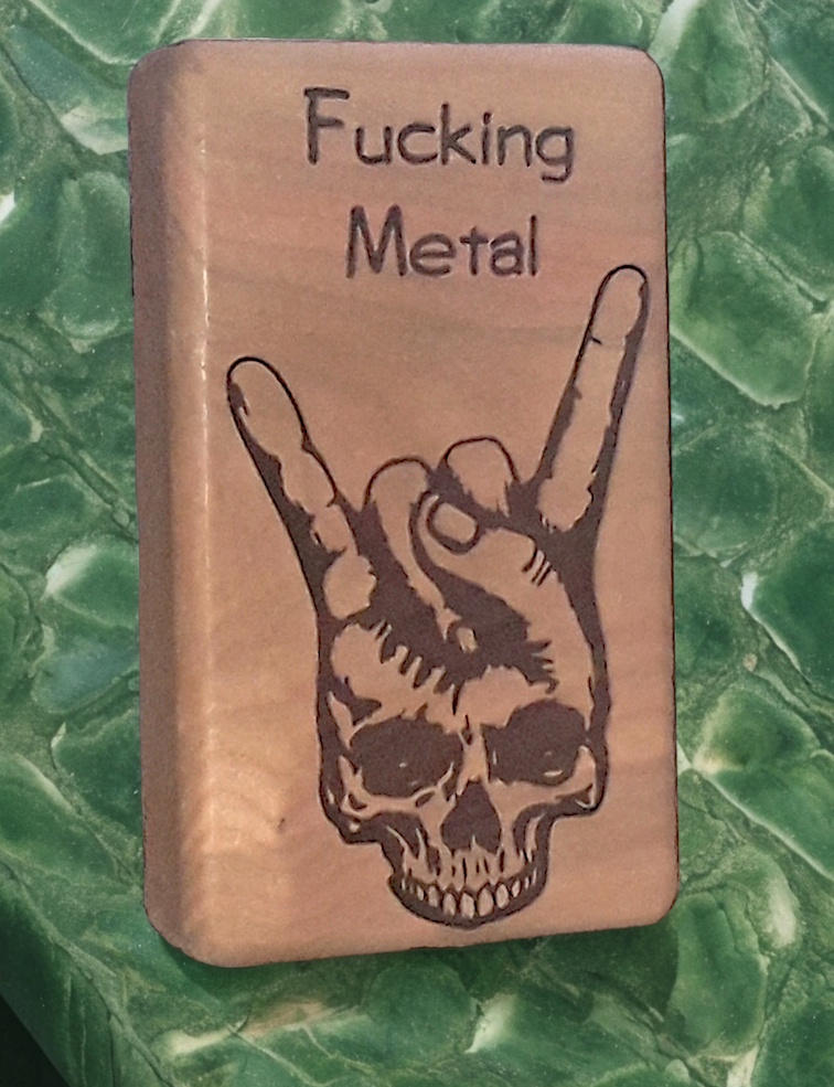 Image of a greenfoxx dugout Fucking Metal