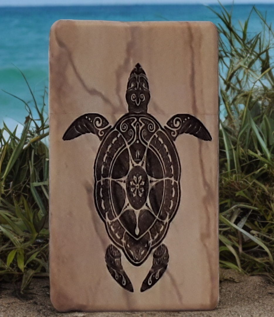 Image of a greenfoxx dugout Mandala Turtle