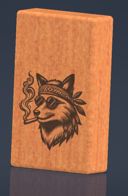 Image of a greenfoxx dugout Hippy Foxx